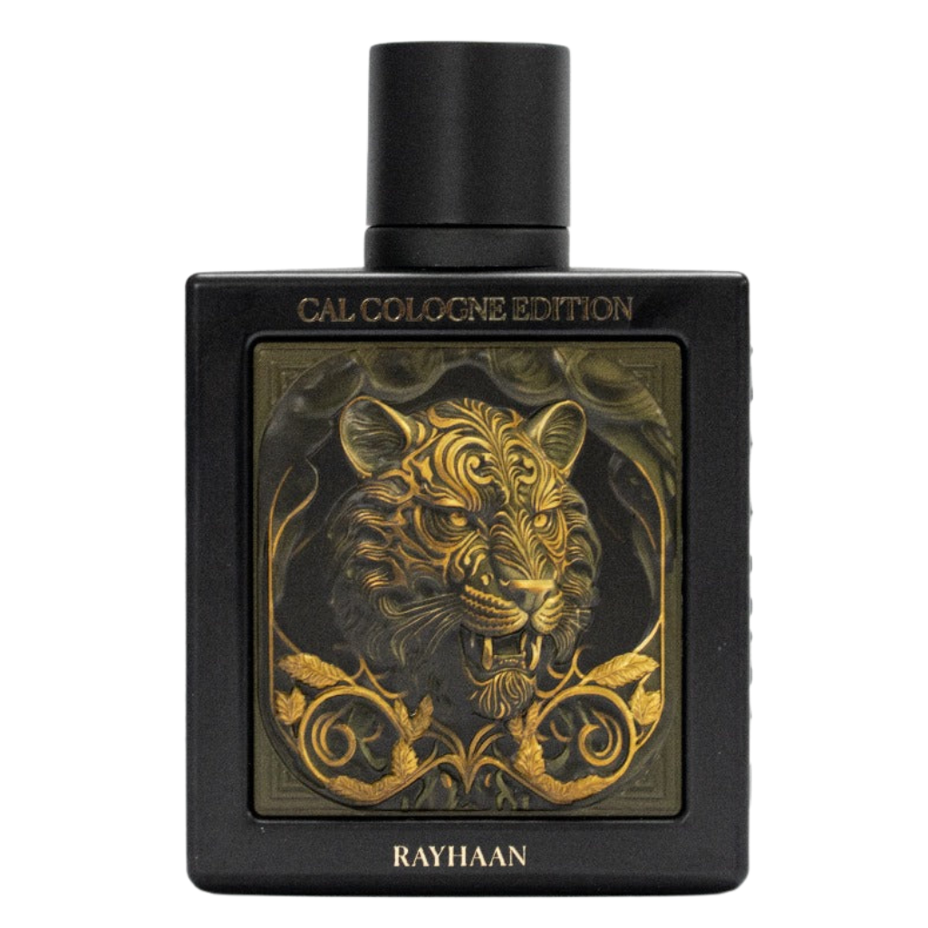 Rayhaan Tiger Cal Cologne Edition 3.4oz. / 100ml Extrait de Parfum - Arvella Fragrance